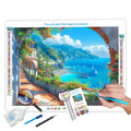 N-2512 Rabbit Portrait Diamond Painting Kits Home Decor Wall Diamond Art Canvas Work Wholesale Diamond Painting for Home Decor