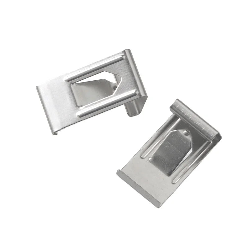 TS-K178 Picture Frame Hardware V Clip Button and Spring Hook Backboard Versatile Picture Hanging Solution