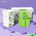 Basics Eco-Friendly Dog Custom Poop Bag on Large Single Roll Cheap Waste Bags With Dispenser and Leash Clip Poop Bag Holder