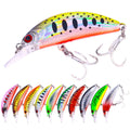 NEWUP Minnnow Lure 6cm-5.5g ABS Plastic Hard Bait Sinking Minnow Jerkbait Pesca Fishing Lures