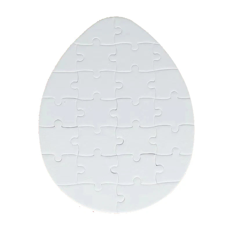 Easter Day Personalized Logo Sublimation Easter Egg Puzzle Photo Frame