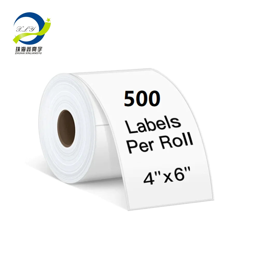 100mm*150mm 4*6inch Best Price Barcode Stickers Print Mailing Label Roll Thermal Self Adhesive Paper