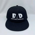 Customizable 6-Panel Cotton Flat Brim Snapback Caps Embroidery Hip Hop Hats for Adults Featuring Custom Logo for Outdoor Use