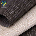 MWV12 1.37M Dark Grey Vintage Brick Effect Wallpaper Embossed 3D Fire Resistant Modern Waterproof for Hotel Home Wall Decor