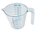 Plastic PS Material Measuring Cups Durable Eco-Friendly Transparent 500ml Capacity Customized Color Home Kitchen Measuring Tools