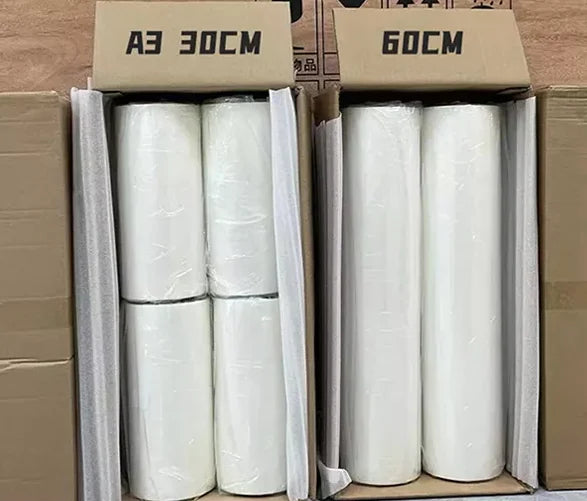 Audley Consumables Dtf Pet Hot and Cold Peel Film A4 Dtf Transfer Film for Sale 30cm 60cm