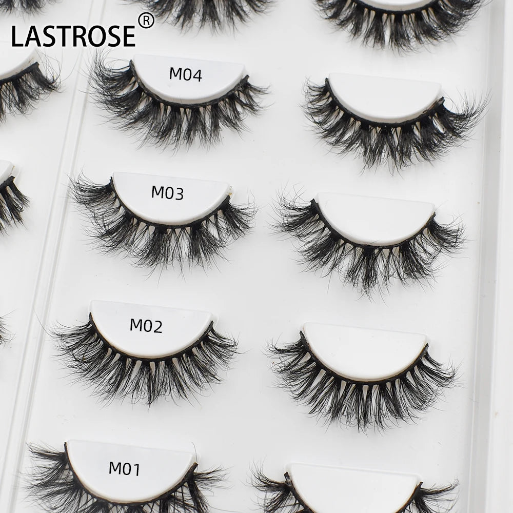 Wholesale 20mm Full Strip 3D Natural Faux Mink Eyelashes Vendor's Best Mink Lashes