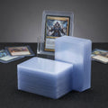 Juvida Top-S01 Super Clear Custom PVC Hard Top Loaders Silk Screen Printed Pokemo n Trading Cards 3 35mm Thickness No Card