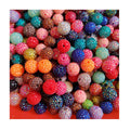 Hot Round Berry 10mm 12mm 20mm Rhinestone Beads for Loose Spacer Beads Jewelry Making
