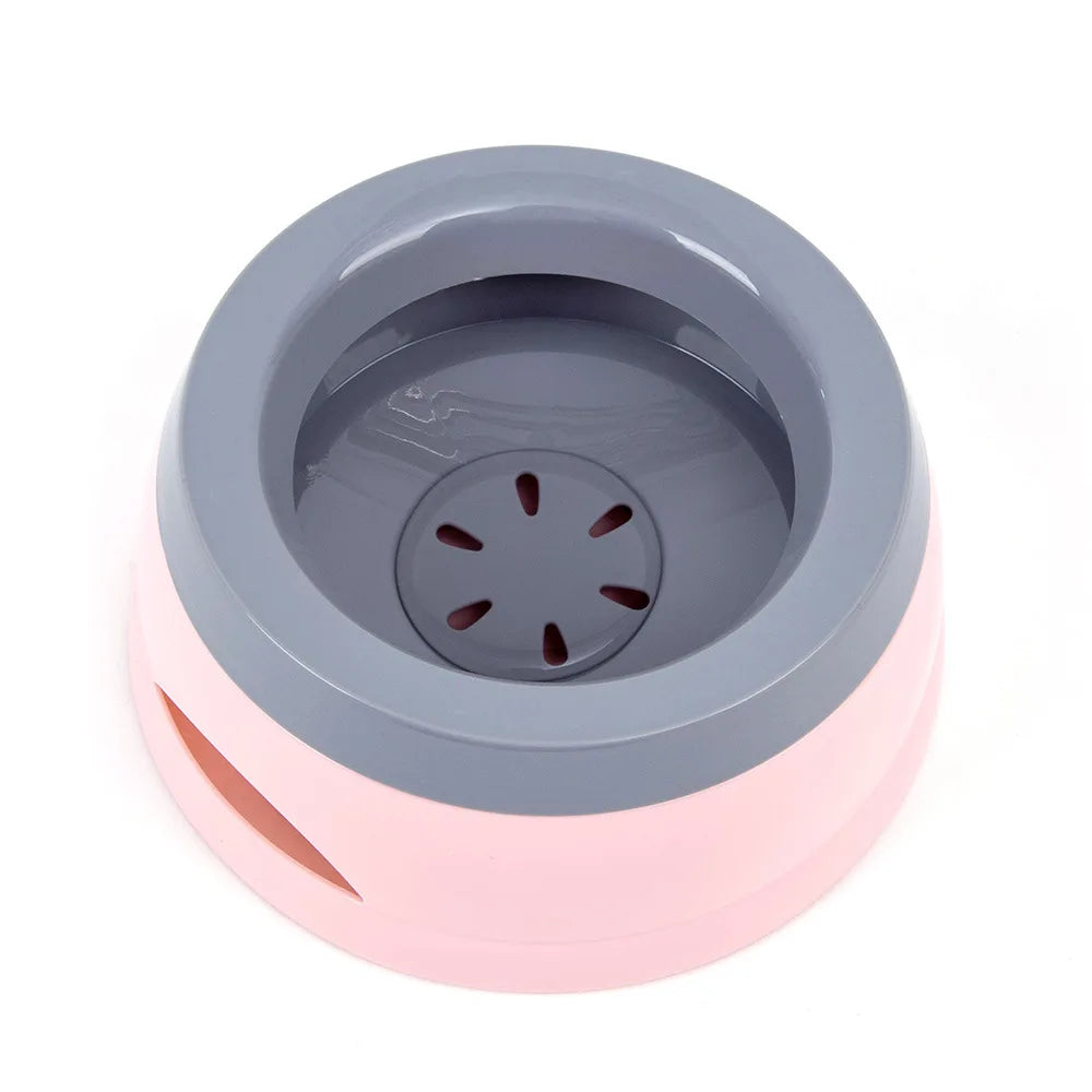 Wholesale Custom Logo Non Slip Cat Dog  Anti Splash Pet Drinking Bowl Spill Proof Dog Water Bowl  in Car Travel Pet Drinking