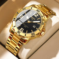 2024 NIBOSI 1985 Reloj Para Hombre Vintage Style Luxury Business Stainless Steel Men Quartz Watch