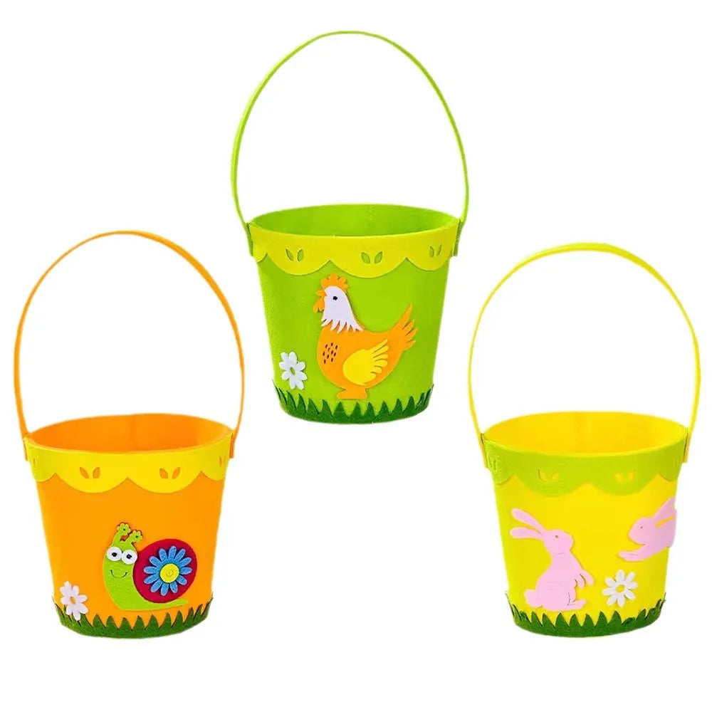 Treding Products New Arrivals Easter Basket Bags for Celebration and Festivities Custom Felt Easter Gift Bag