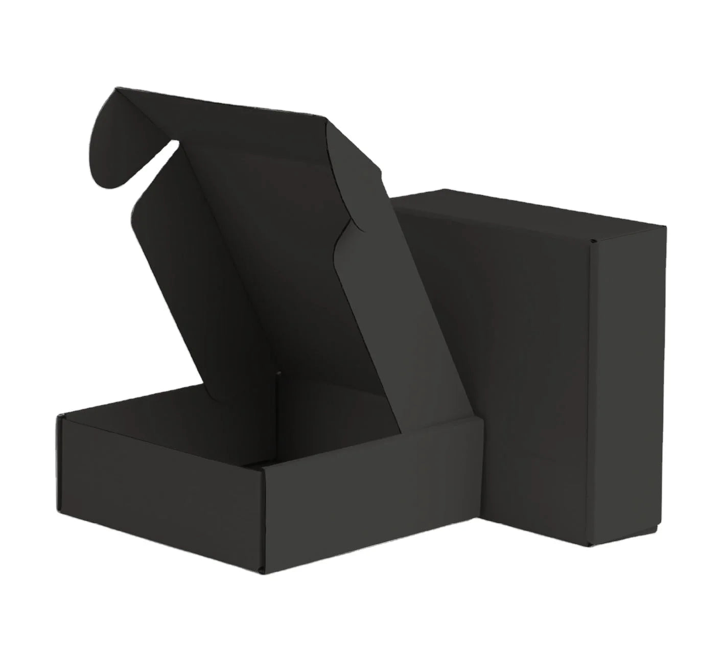 Wholesale Custom Printed Corrugated Cardboard Mailer Box Eco-Friendly Recycled Materials with Embossing Matt Lamination Features
