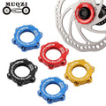 MUQZI Bicycle Centerlock to 6-Hole Adapter Mountain Bike Hub Center Lock Conversion 6 Bolt Disc Brake Rotor Bike Accessories