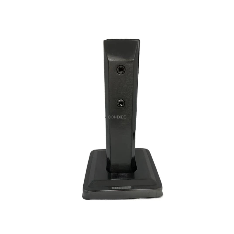 Condibe Black Color Swimming Pool Steel Pool Fence Tilt Adjustable Glass Spigot