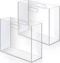 Modern Slim Acrylic Container Organizer Storage Box Hanging File Box for Home Work Office Desk