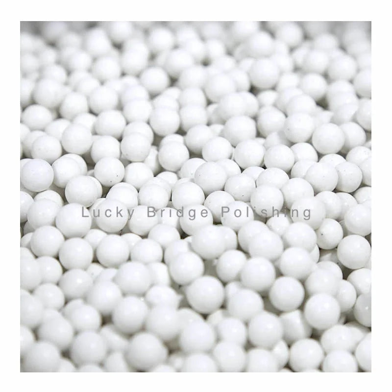 Wholesale Ceramic Non AbrasiveMedia Polishing Ball Beads Porcelain Meida Zirconia Beads Media Abrasive