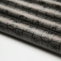 Custom Biodegradable Printed logo Cheap Black Gift Product Packaging Kraft Wrapping Paper for Flowers