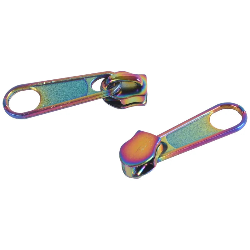 Garment Bag Zipper Pull Zip Head Rainbow Handbag Zipper Sliders Puller