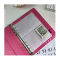 No Moq Thickened Waterproof 100 Days Challenge 4 Pockets Waterproof Money Savings System Cash Budget Wallet PVC Zipless Envelope