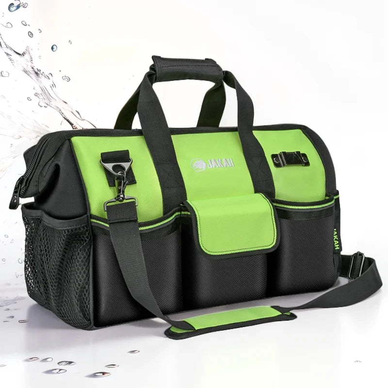 Jakah Electrician Tool Bag Strong Durable Water-Resistant Canvas Thickened Portable Multi-functional Construction OEM ODM