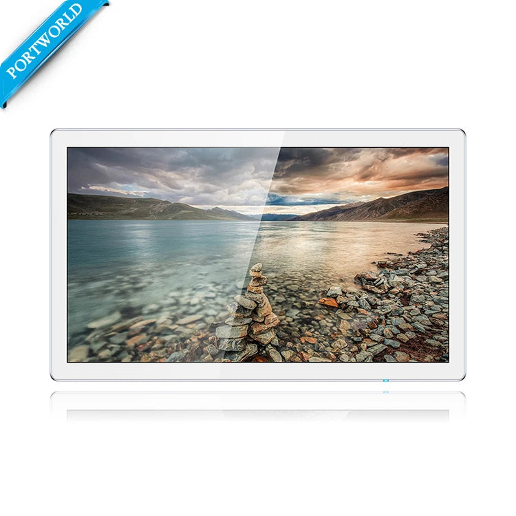 15.6'' Wall Mount Industrial Panel PC Touch Screen Monitor Android RJ45 POE for Indoor Outdoor Use Shopping Malls OEM SDK