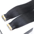 Wholesale Natural Tape in Hair Extensions 100% Human Hair Grade 10a Light Yaki Straight Tape in Human Hair Extensions