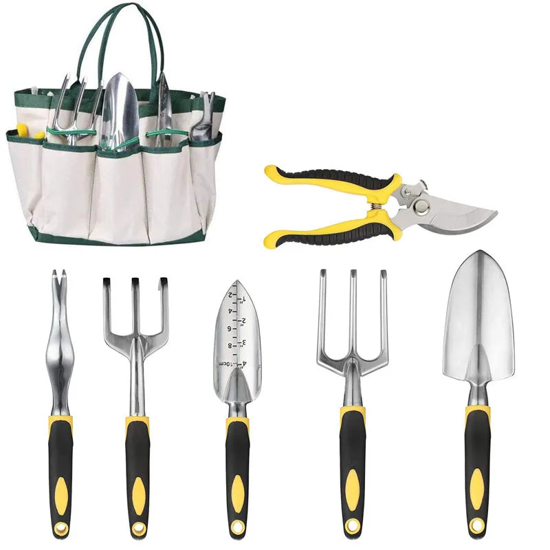 Nordic Pastoral Garden Family Tool Set High Quality Hand Tools for Planting and Trimming Including Premium Forks