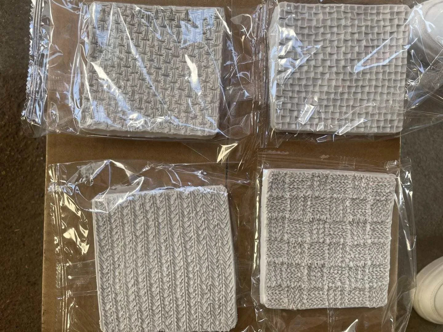 Diy Silicone Fondant Mold Sweater Texture Cake Decorating Molds Baking Cookie Mold