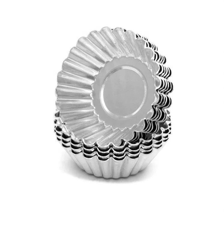 Baking Tools Aluminium Foil Cup Cupcake Muffin Mold Egg Tart  Mould