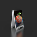 A-NEW Factory SEG Poster Outdoor Floor Stand Advertising LED Poster Aluminum Frame Show