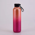 Custom logo 304 Stainless Steel Insulated Tumblers Outdoor Sports Water Bottle Thermos Cup with Portable Handle