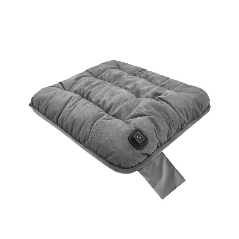 New Design Graphene USB Velvet Heating Seat Cushion with Three Warm Levels Heated Car Seat Cover for Park Use