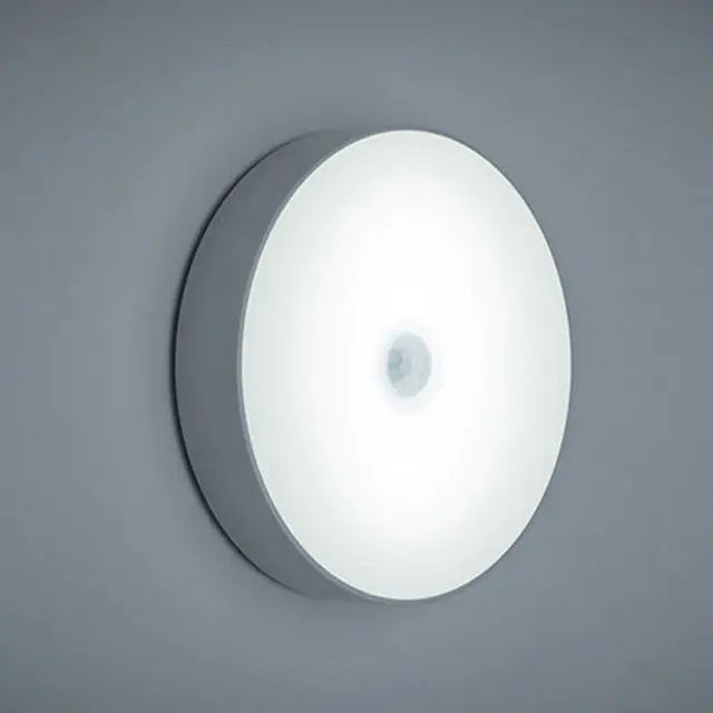 USB Rechargeable Wireless LED Night Light Brightens Bedroom Kitchen Cabinet Closet Motion Sensor Light