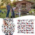 Epsilon chicken apron for egg collecting