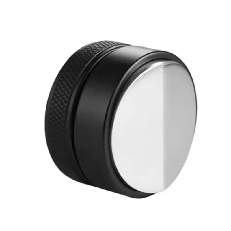 Custom 304 Stainless Steel Black Coffee Espresso Distributor V-type Distribution Levelle Tool 58mm Macaron Tamper Coffee Press