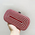 2025 Hot Luxury Evening Bag Clutch Purses for Women Chain Shoulder Square Purse Ladies Sparkling Handbag Small Party Wedding Bag