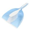 Multi-functional Environment-friendly Blue PP+PET Material Broom and Dustpan Set for Home Mopping Use 30x21x9cm