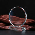 Manufacturer Wholesale Blank K9 Glass Award Crystal Trophy Customize Crystal Glass Award Trophy with Transparent Base