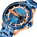 Gold Watches for Men Luxury New Curren 8333 Watch Business Men's Clock Fashion Quartz Stainless Steel  Waterproof G
