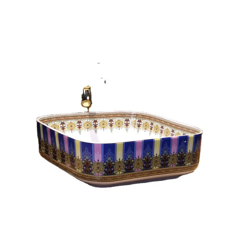 Modern Classic Oval Ceramic Basin Sink Bathroom Kitchen Home Made China Porcelain Marble Countertop Hotel Installation Mounting