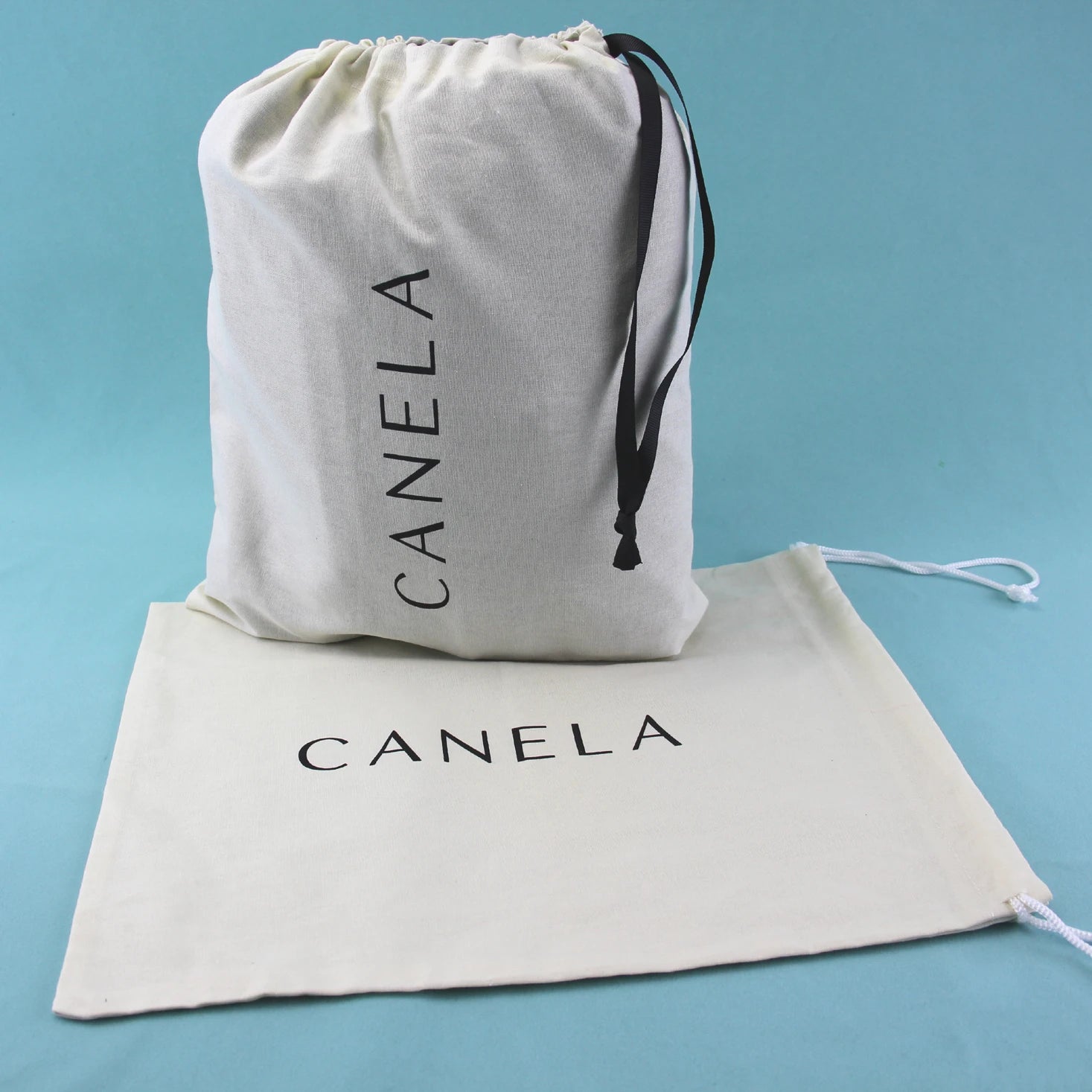 Organic Muslin Cloth Hat Luxury Drawstring Purse  Custom Cotton Dust Bag Recyclable  for Gifts and Handbags