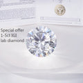 Wholesales Lab Grown Diamante 1ct 2ct 3ctt  Cut DEF VS VVS Excellent Cut White Color Loose Man Made Diamond