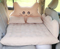 Cartoon Shape Inflatable Car Air Bed Air Mattress with Long Guardrail Board for Travel