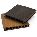 Modern Outdoor New WPC Anti-Slip Composite Paving Panel Waterproof Wood Floor Terrace Pavement Brushed Technics