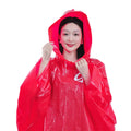 2025 Custom Logo PE Plastic Waterproof Rain Poncho Quality Reusable Thicken Raincoat for Travel Raincoat for Men Woman