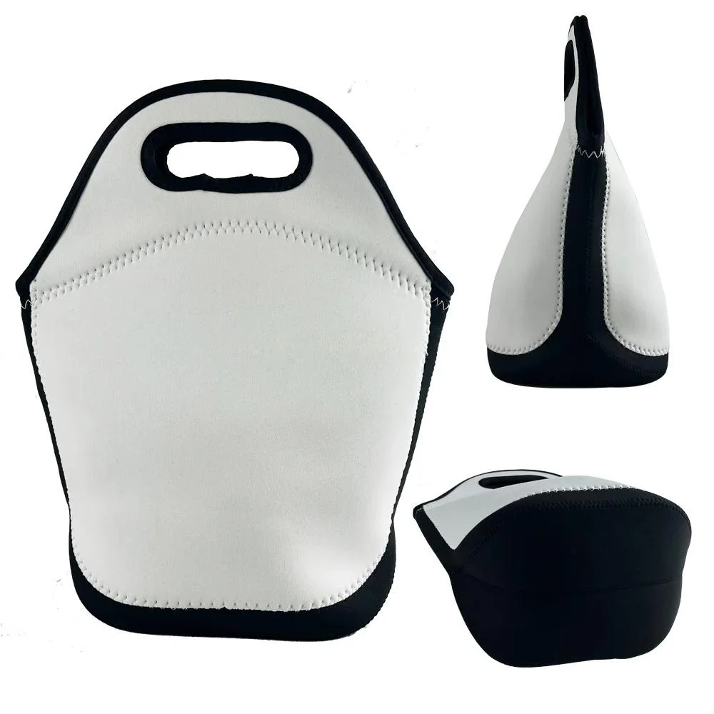 5mm Thickness Sublimation Neoprene Lunch Tote Personalized Lunch Bag for Picnic
