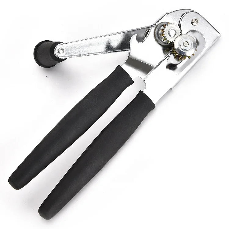 New Arrival Kitchen Commercial Stainless Steel Food Grade Manual Heavy Duty Hand Crank Can Opener with Oversized Knob