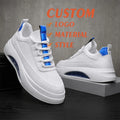 2022 Leather Men Shoes Cushioning Men's Sneakers Platform Shoes Man Casual Shoes Zapatos Hombre Chaussure Homme