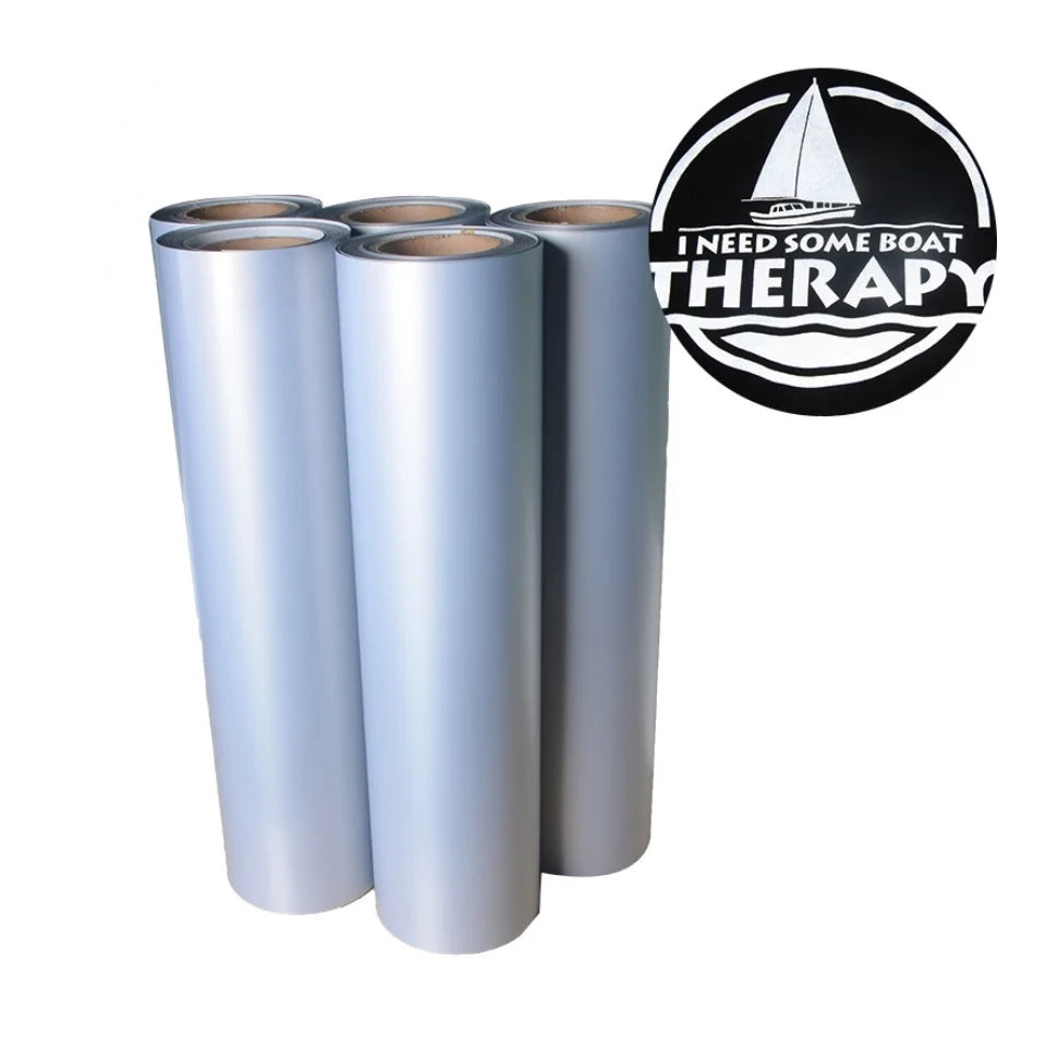 Professional Silver Reflector Heat Transfer Vinyl Flocage Reflective Fabric Heat Transfer Vinyl Rolls for Clothing Hat